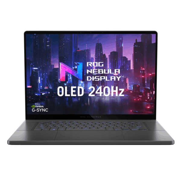 ASUS ROG ZEPHYRUS G16 OLED GU605MV-QR047. 16" WQXGA 240HZ. INTEL CORE ULTRA 9 185H. NVIDIA RTX 4060 8GB. 32GB RAM. 1TB SSD. SIN S.O. GRIS EC