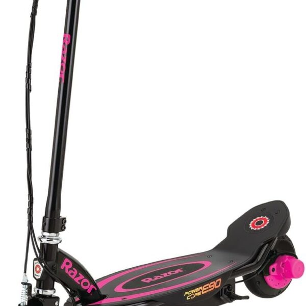 Razor E90 Power Core Patinete ELÉCTRICO, Unisex niños, Rosa/Rosa