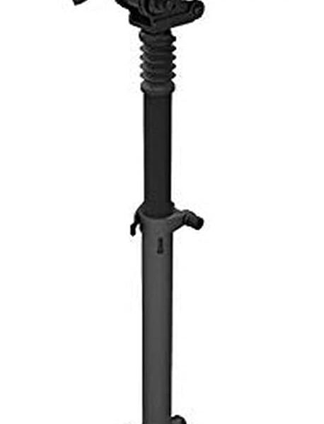 SEGWAY Ninebot - Sillín de asiento eléctrico para MAX G30P y G30LP, ajustable, cómodo y absorbe los golpes, negro, grande