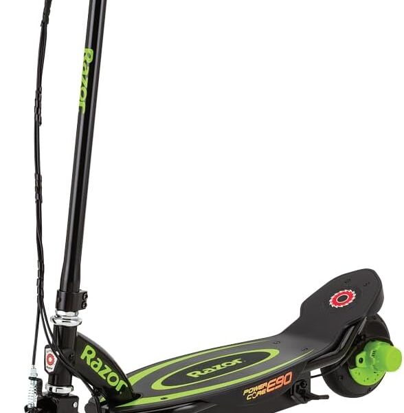 Razor Children's - Green Razor Powercore E90 Scooter, Green, M UK
